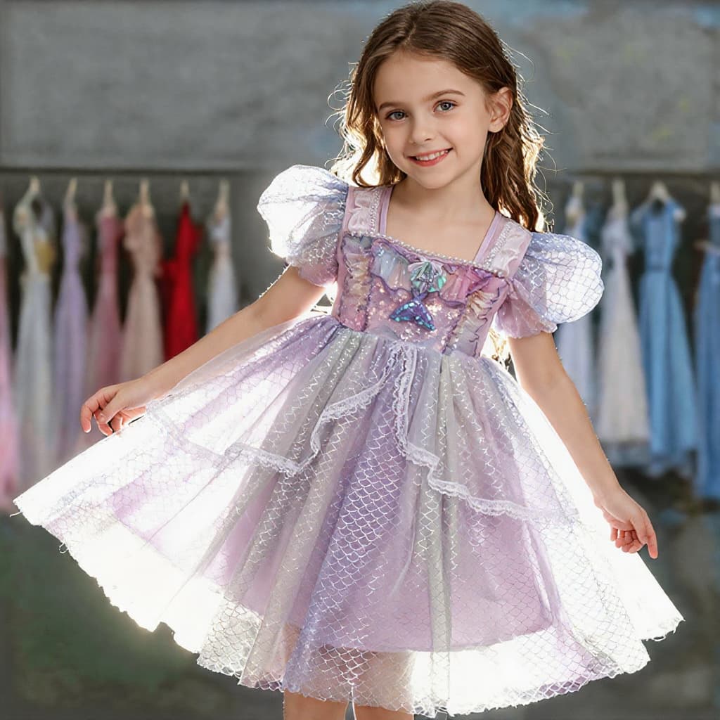 (Cross-border trading), children's small princess costume, dress, summer suit, special occasion clothing, cosplay 2