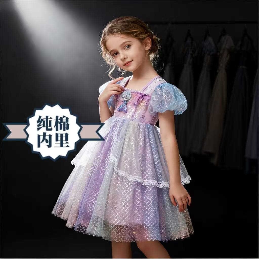 (Cross-border trading), children's small princess costume, dress, summer suit, special occasion clothing, cosplay
