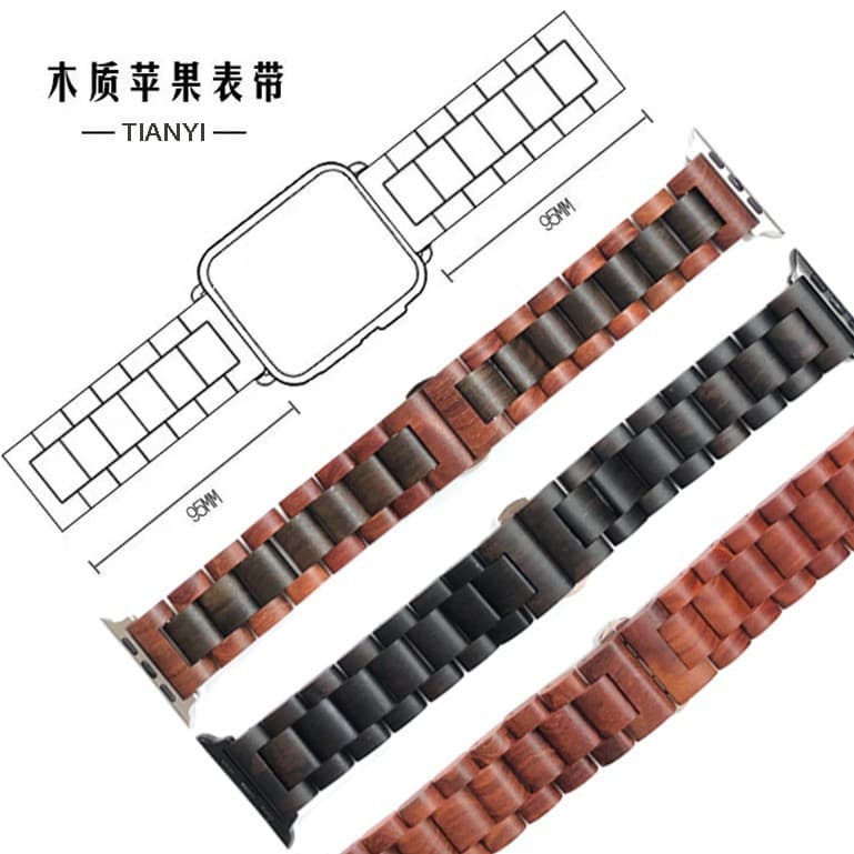 (Cross-border trading), apple, huawei, wooden watch strap 1