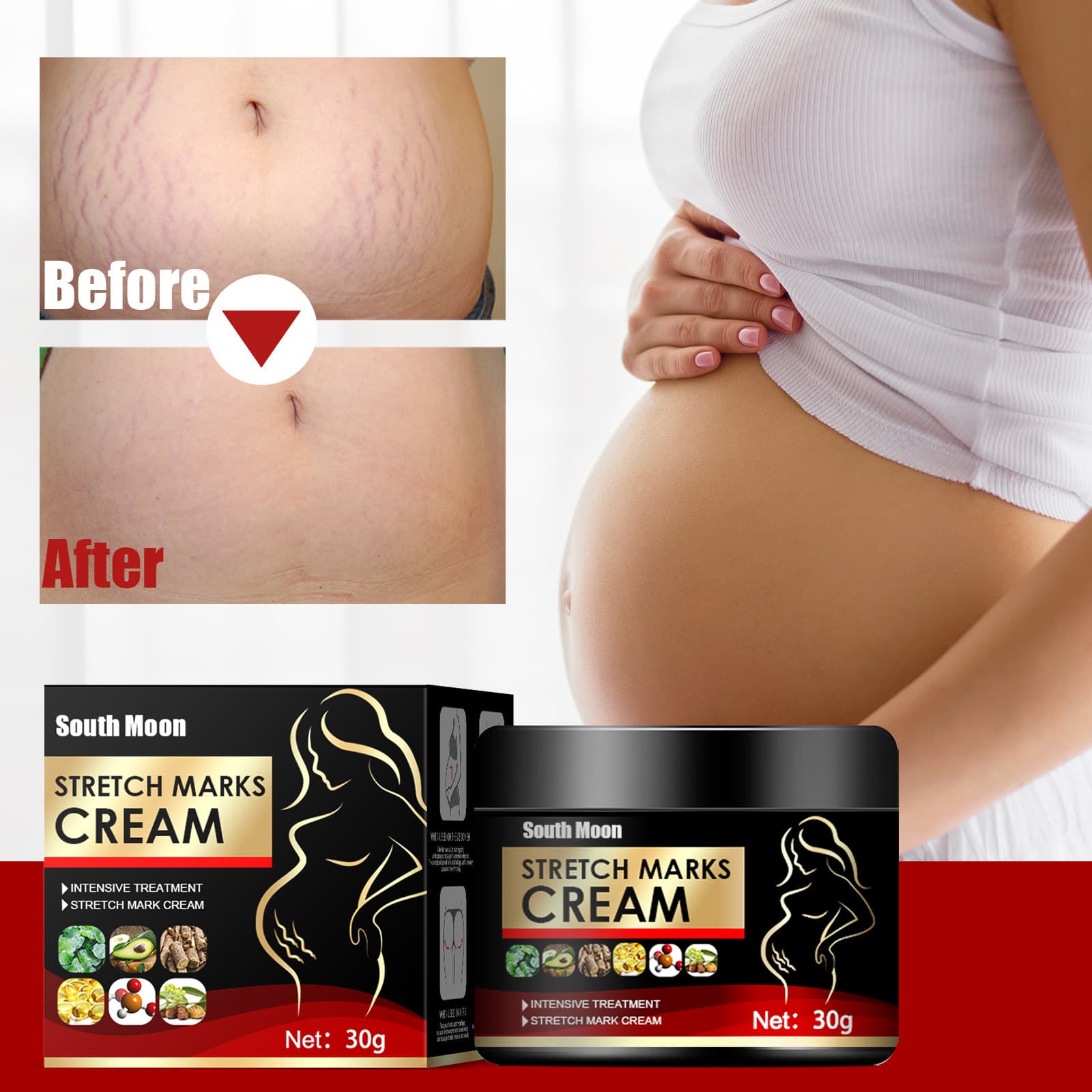 Smoothing postpartum brightening cream, anti-wrinkle 2