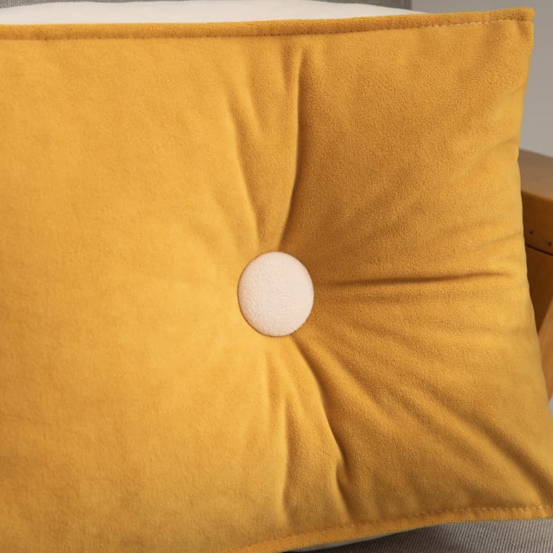 Waist support lumbar support office lumbar pillow cushion cushion solid color sedentary waist support office chair lumbar cushion simple 4