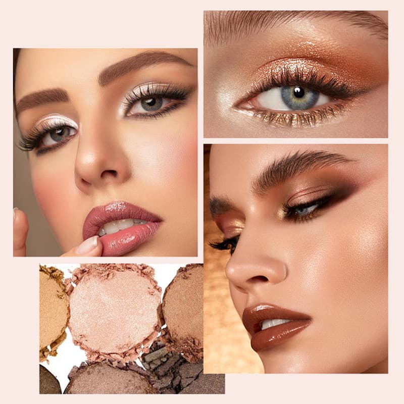 Cross-border beauty PEINIFEN eye shadow set box, fine glitter matte highlighter eye shadow stick Eyeshadow 2