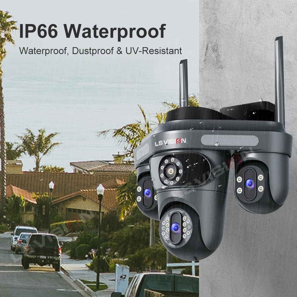 OKAM 15MP Wireless Rotating Security Camera with App Control 4