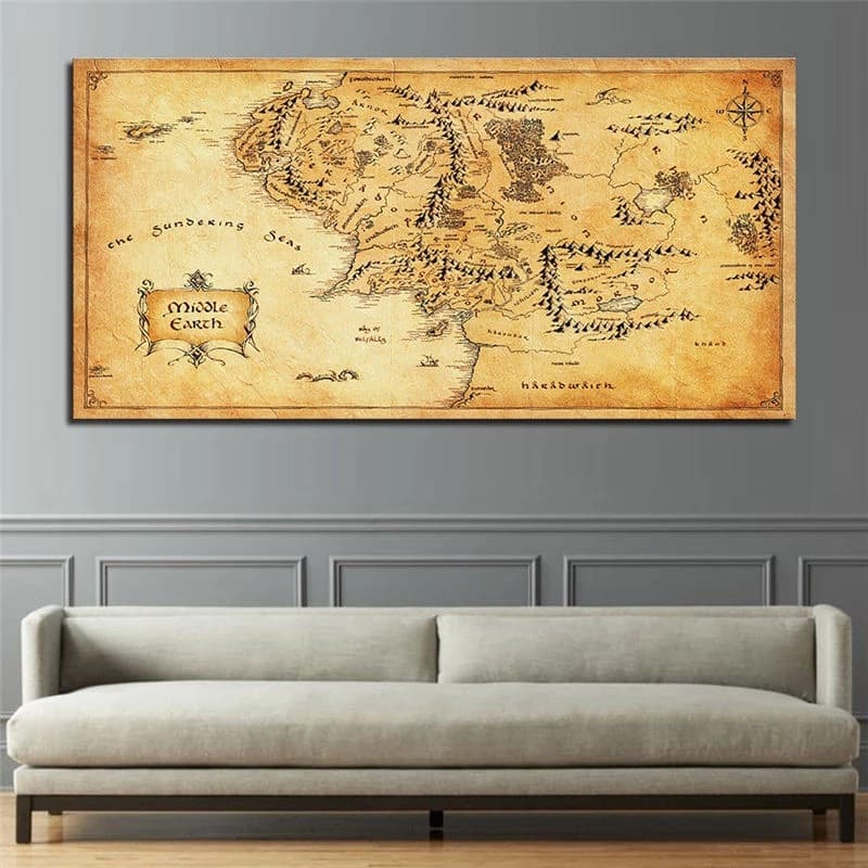 Retro card, wall modern poster for bedroom, style