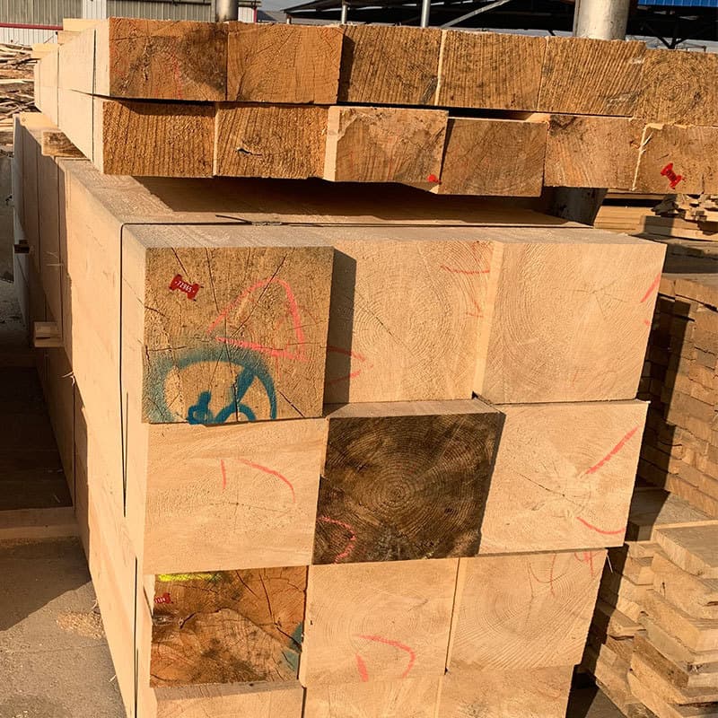 Sleepers for construction sites, construction projects, mining sleepers, durability, strong steel wood foundation, square timber wholesale 4