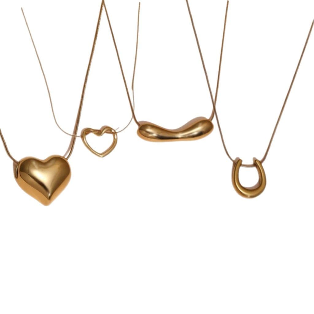 (Cross-border trading), pendant stainless steel, necklace, fashionable brand chain, french style, high-quality style, European style 5