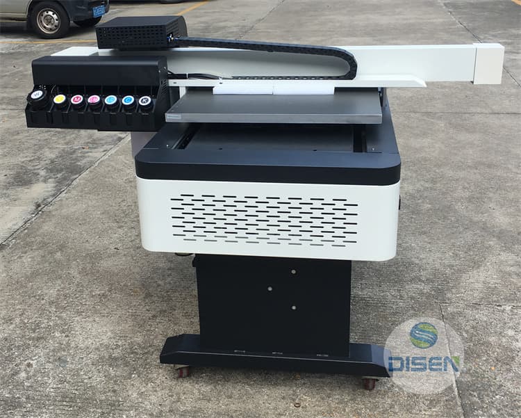 PVC acrylic board glass wine box crystal sticker tablet printer 6090 UV flatBed printer 2