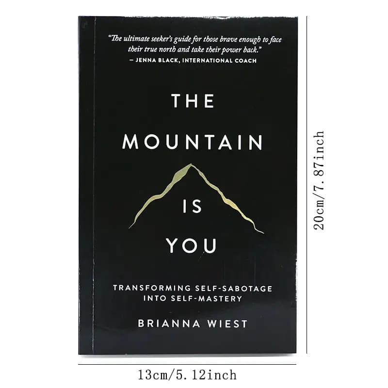 Mountain is you book self-transformation English version cross-border labeling and warehousing 6