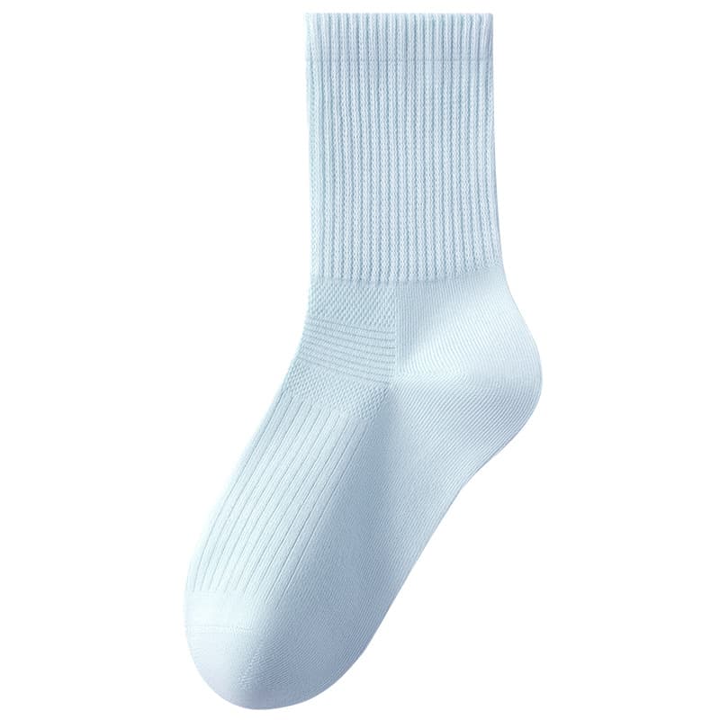 Cotton non-slip children's summer knee socks for men and women, mid-length, absorbs sweat and smell 5