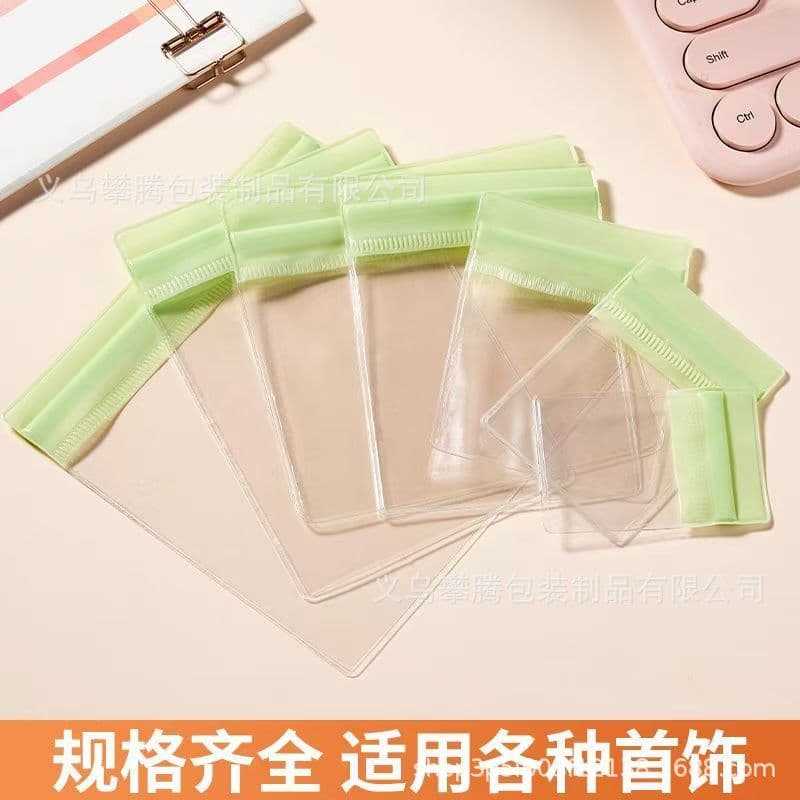 Jewelry bag PVC, brand high quality transparent accessory, DIY 4