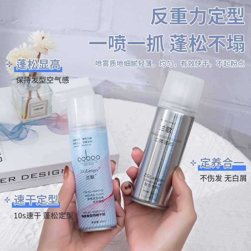 Lango Hair Spray for Men and Women - Travel Styling with Long-Lasting Hold 3