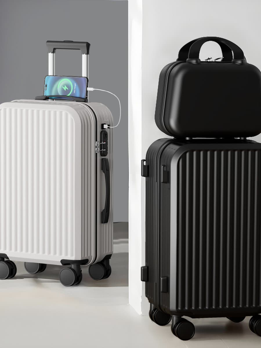 High quality durable universal suitcase for men and women, Korean style 5