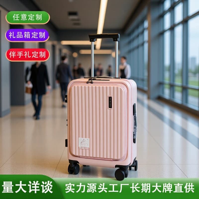 Universal suitcase on wheels, box, 24 inch, 20 inch