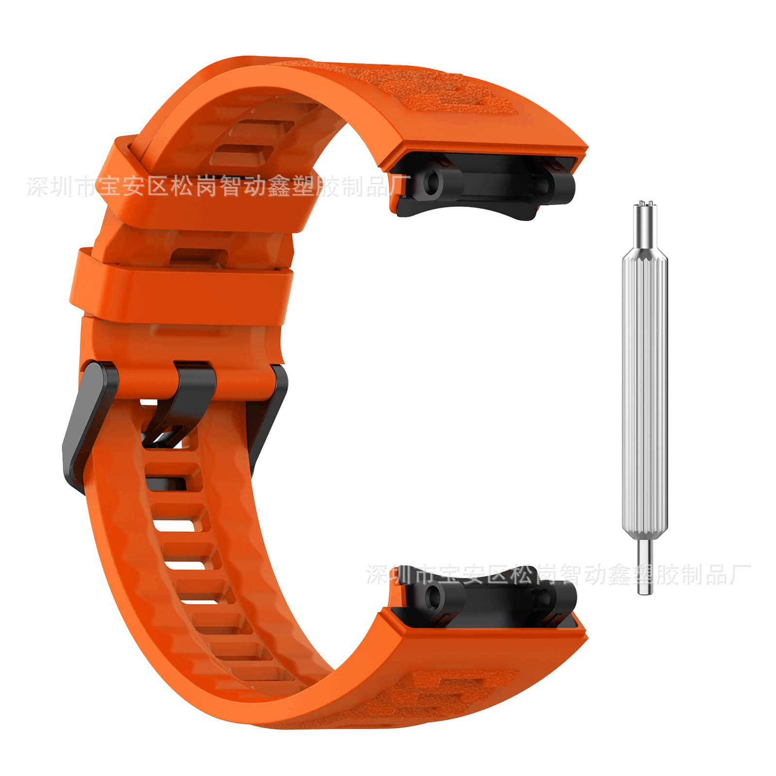 Suitable for Yuewo Amazfit T-Rex2 official same silicone strap Huami Amazfit T-Rex2 strap 2