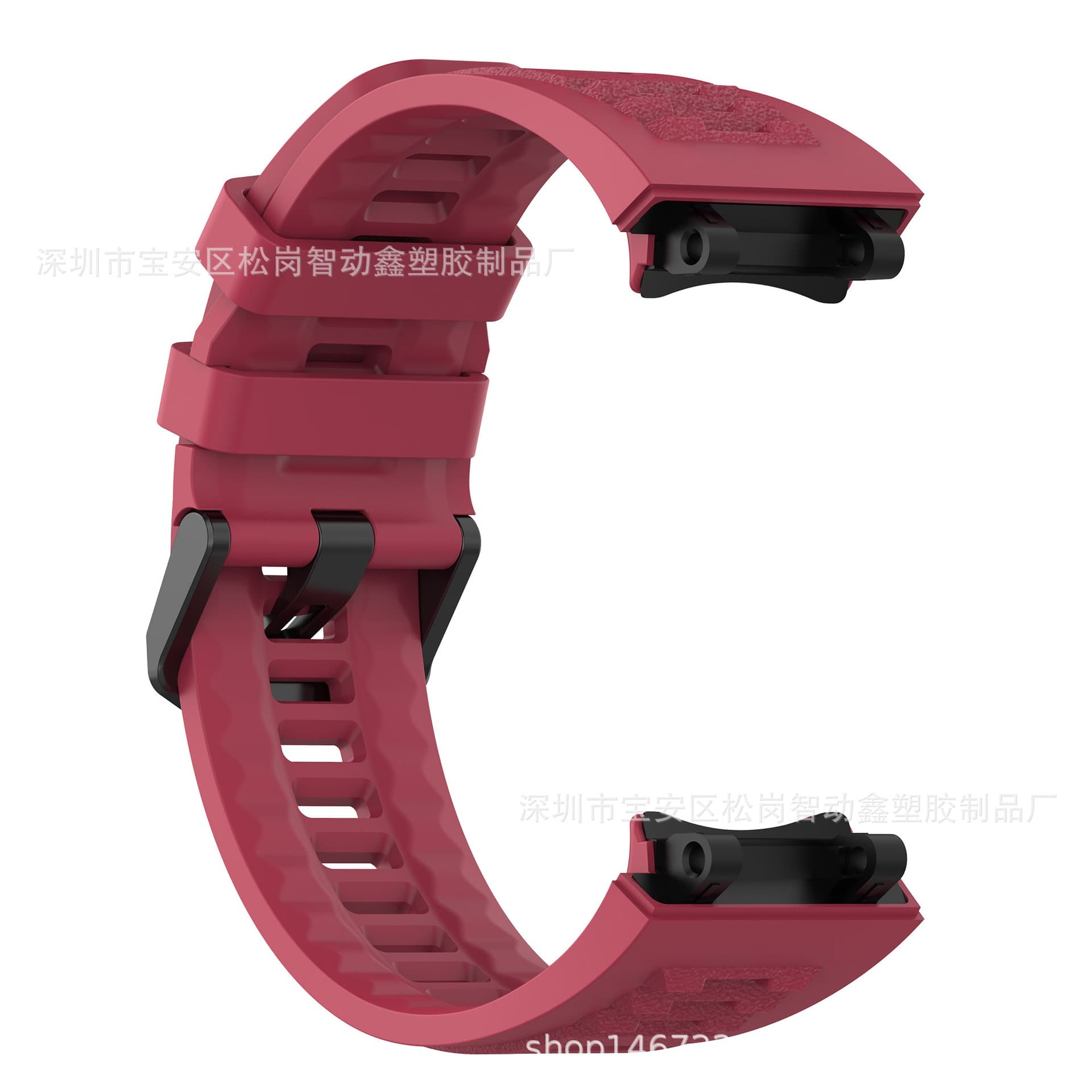 Suitable for Yuewo Amazfit T-Rex2 official same silicone strap Huami Amazfit T-Rex2 strap 3