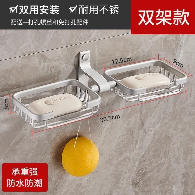 Space soap holder, drying rack for home use 7