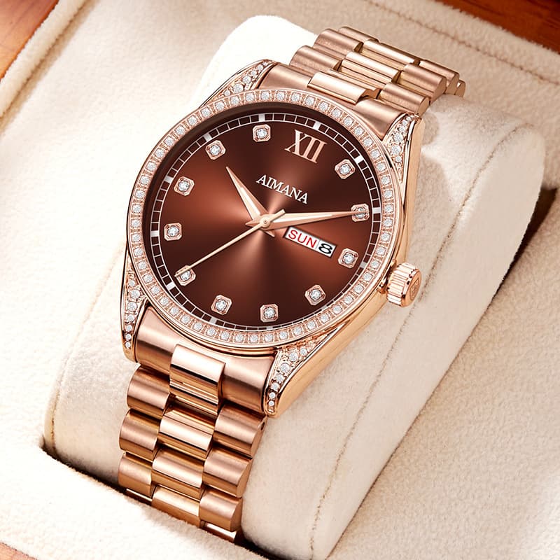 (Cross-border trading), watch, waterproof quartz watches, fashionable steel belt, Switzerland