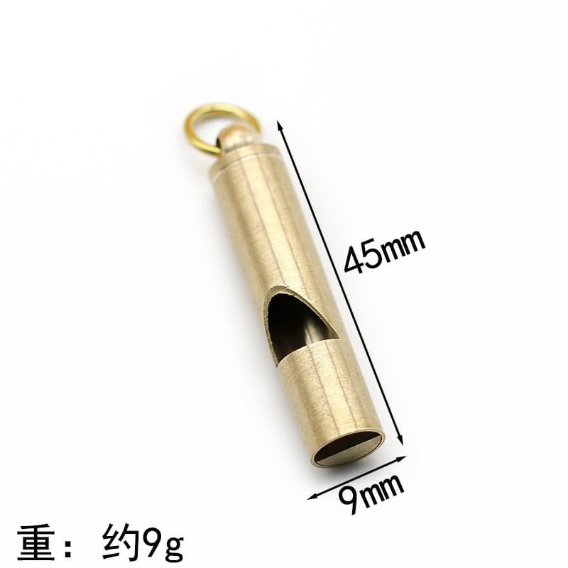 Brass travel bamboo children's keychain, equipment for training 2