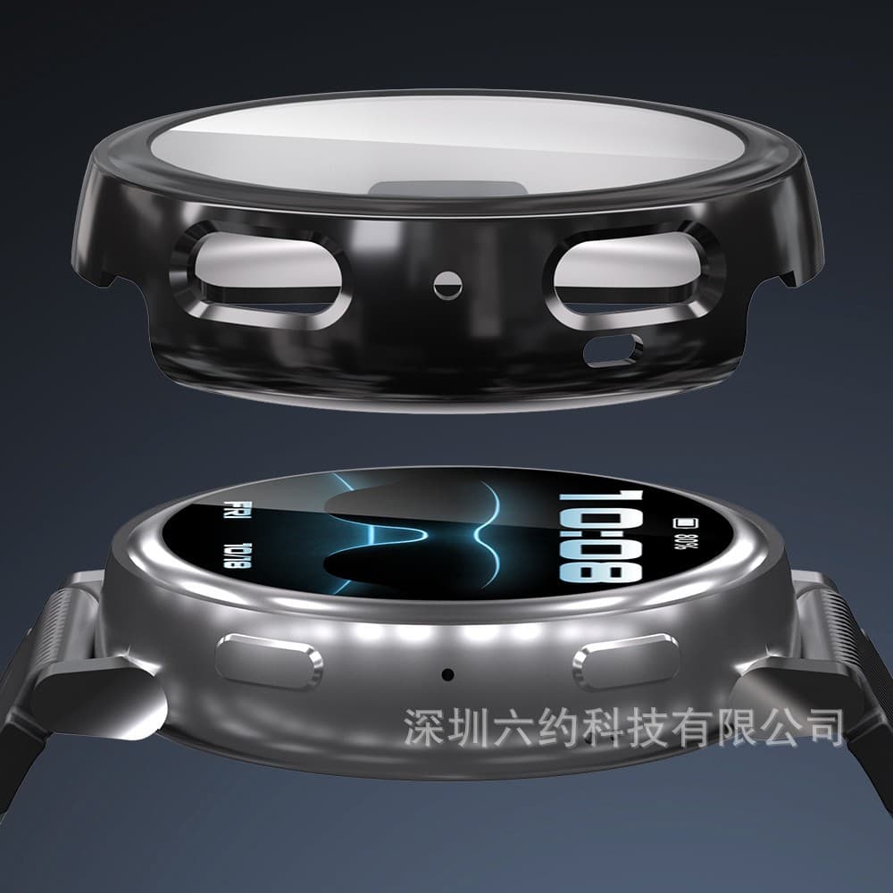 Suitable for Huami Active MAX/Amazfit Bip6 Yuewo electroplating with screen all-inclusive TPU soft anti-fall case 3