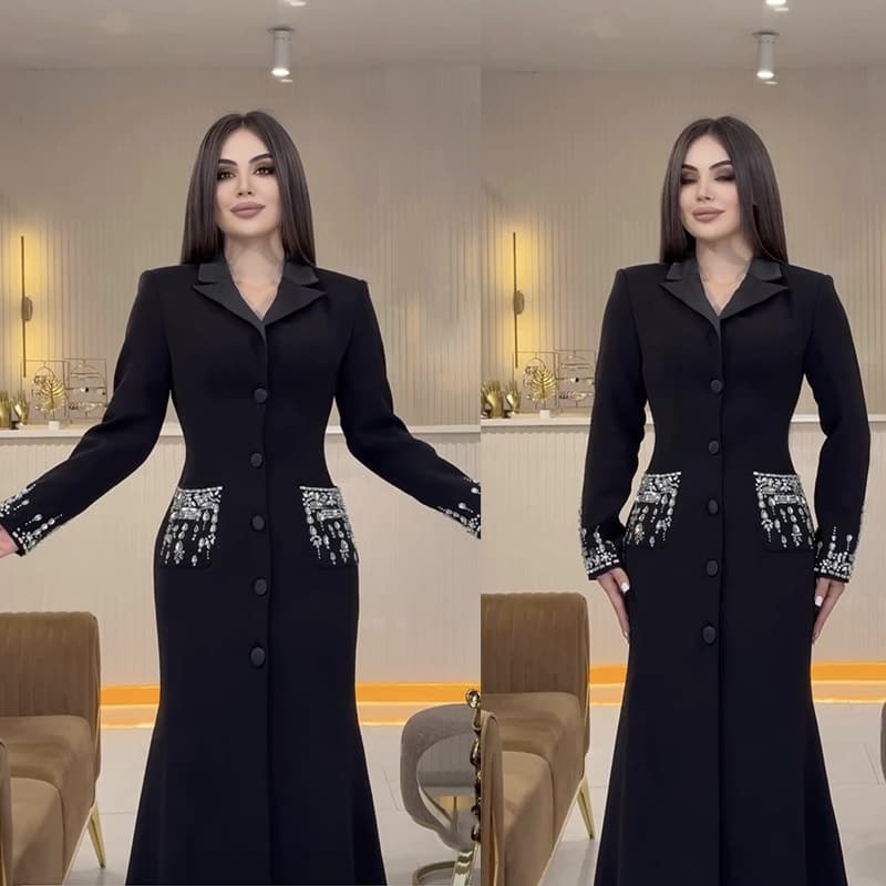 (Cross-border trading), long skirt, suit, elastic bandage, evening dress, Amazon 3