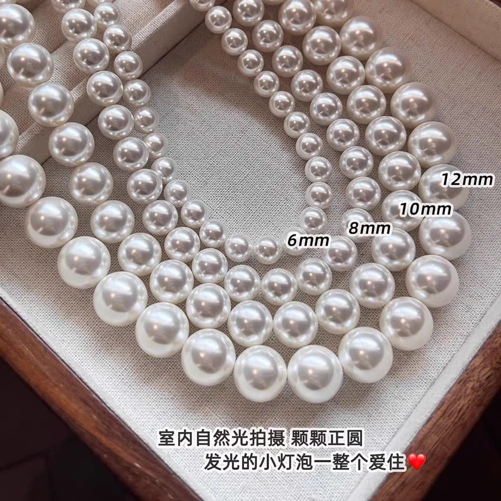 (Wholesale), organic necklace from pearl, quality bar, silver 925 sample 3