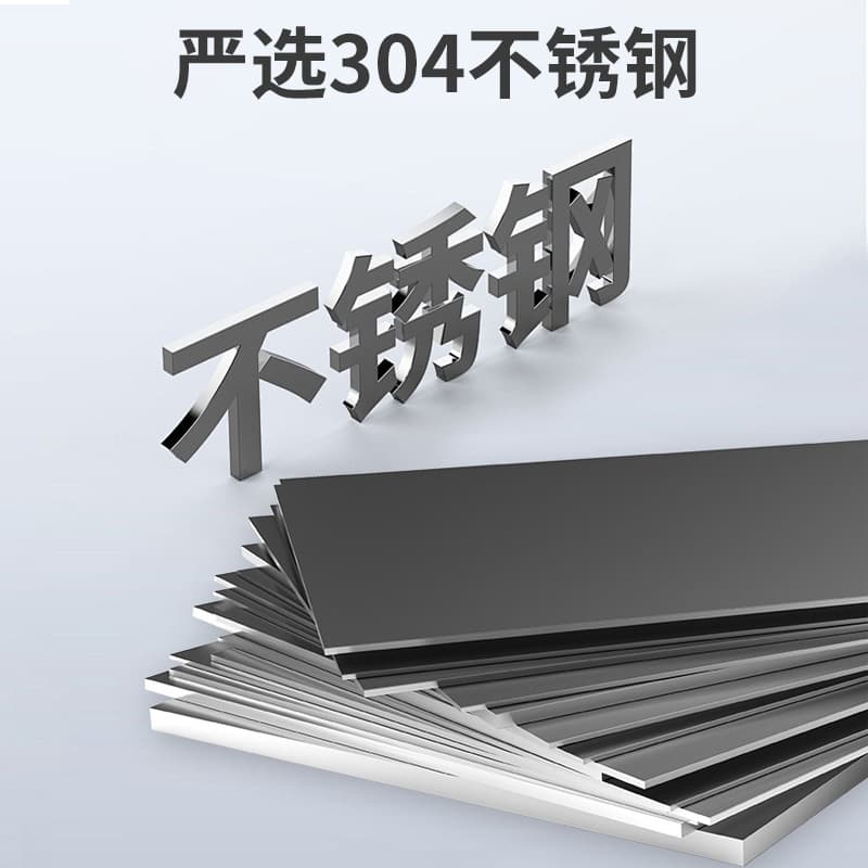 Hotel stainless steel straight shower room B&B bathroom sliding door tempered glass shower screen bathroom door 2