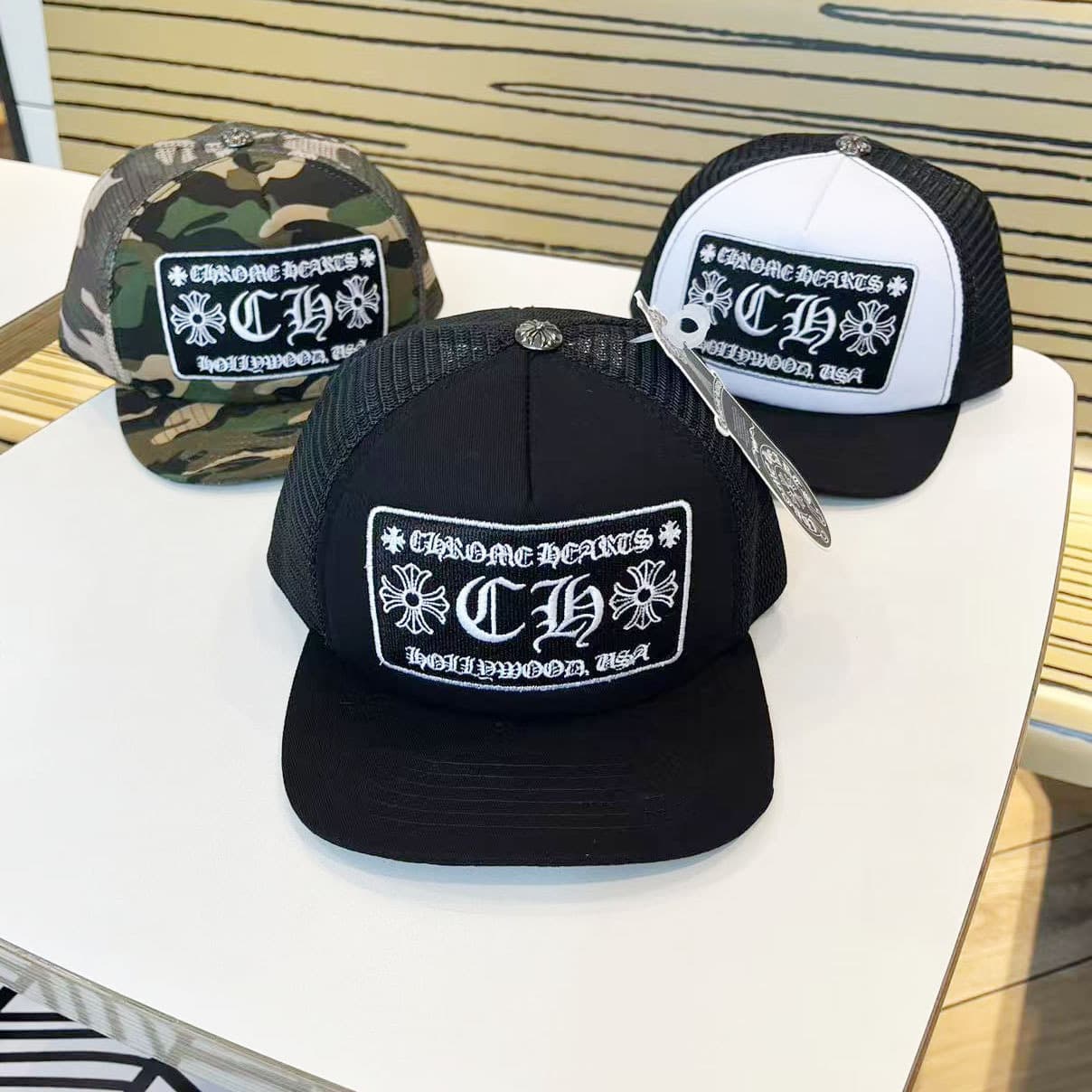 Summer fashionable sun hat, baseball hair mesh hip-hop style, American style, for beloved, with embroidery 2