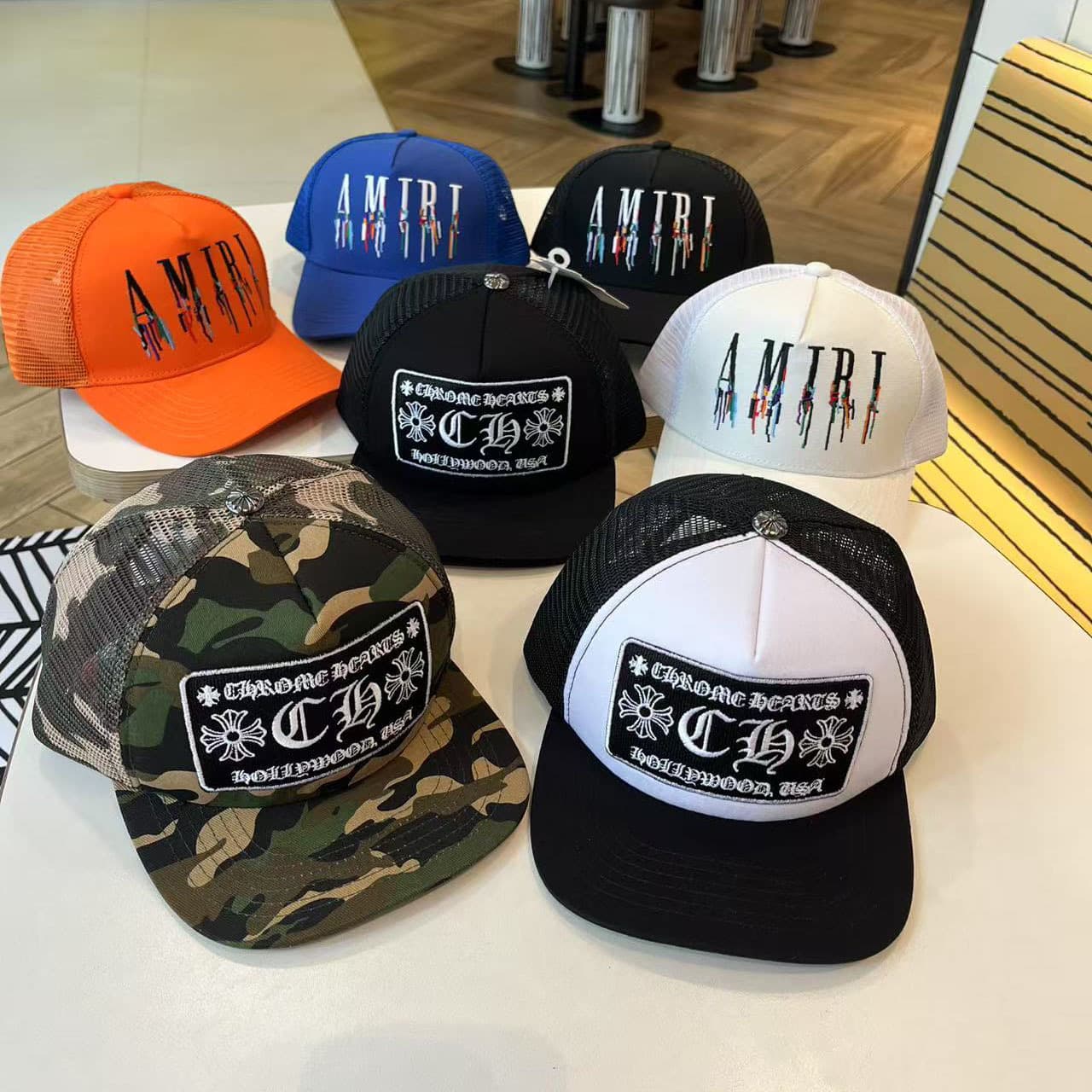 Summer fashionable sun hat, baseball hair mesh hip-hop style, American style, for beloved, with embroidery 1