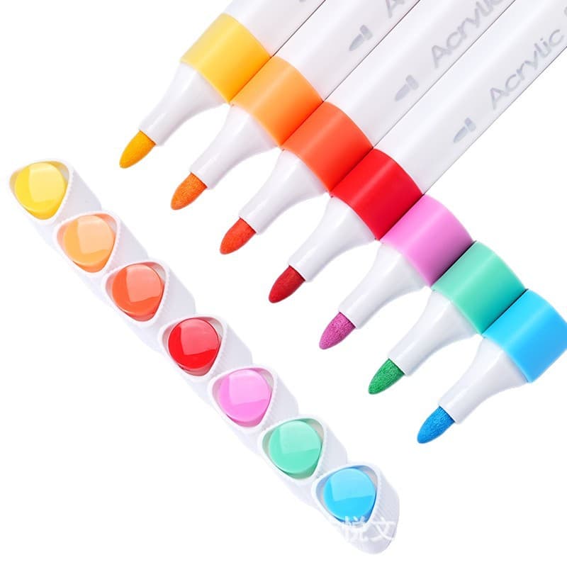 Acrylic, children's marker, 36, 48 colors, washable 5