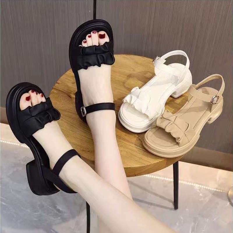 Sandals, universal beach footwear for leisure, for teenagers, 2025 years