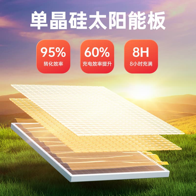 Monitor solar-powered, waterproof CCTV camera, safe smart videocamera 4