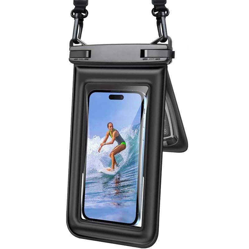 Mobile phone protection, sponge waterproof bag for swimming 5