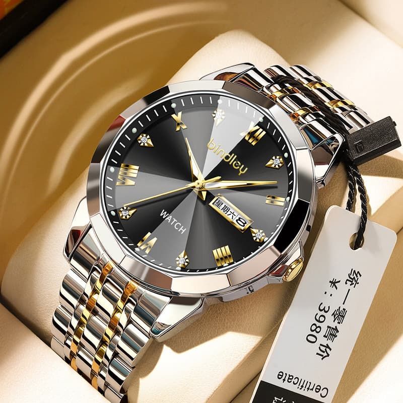 (Cross-border trading), swiss watch, men's watch, dial, high-end calendar, quartz watches, 2025 years 2
