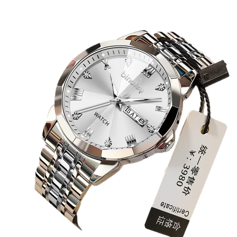 (Cross-border trading), swiss watch, men's watch, dial, high-end calendar, quartz watches, 2025 years 5