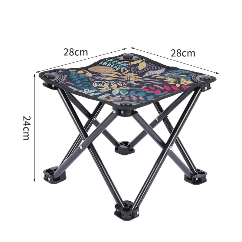 Outdoor Mazar Portable Folding Chair Fishing Chair Camping Ultralight Chair Travel Sketching Chair Bold Reinforced Foldable 3