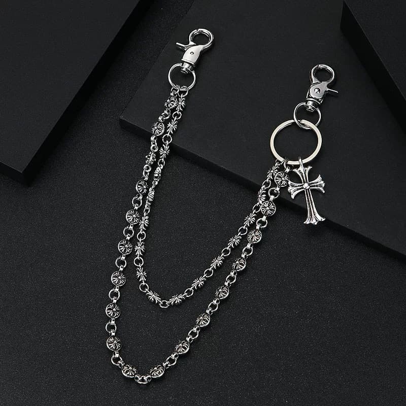 Fashionable universal bag, sword, round beads, jeans, European style 2