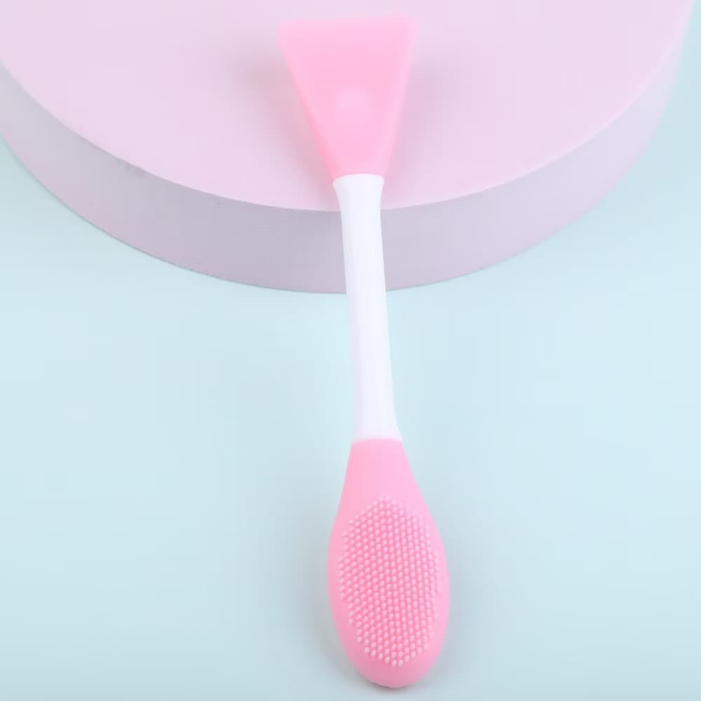 Double-sided silicone face mask, handheld brush, mixing stick, easy application 4