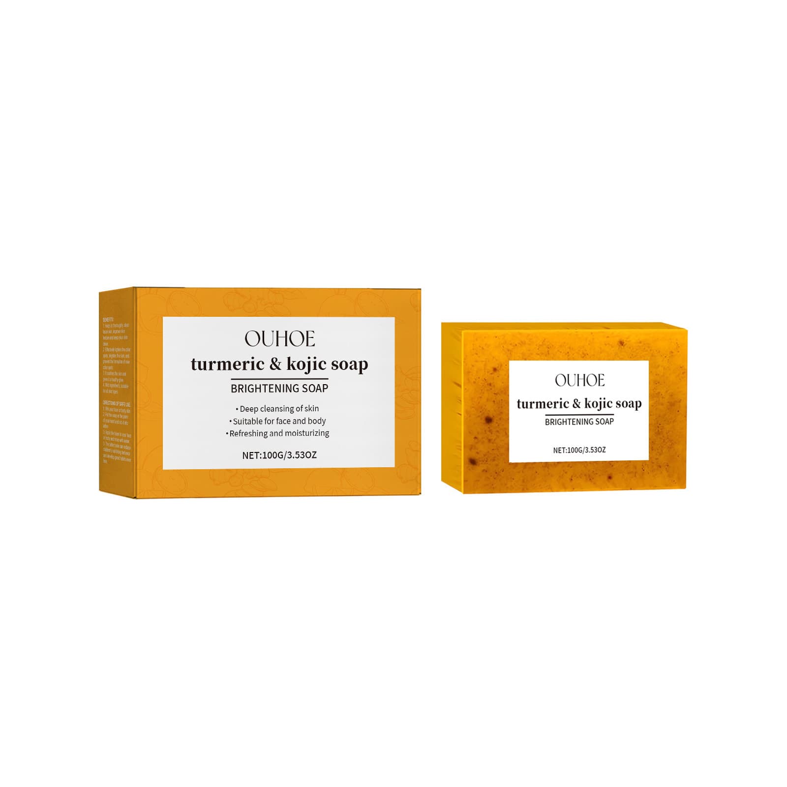 OUHOE Soft body soap, medical cleansing milk for face full body, gentle cleansing 5