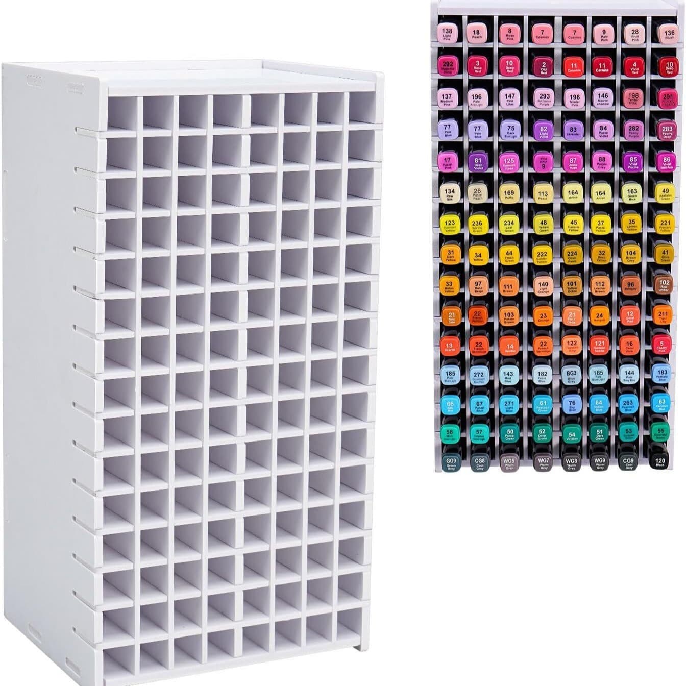 (Cross-border trading), children's crayons, table storage box, pens holder, storage system, watercolour, marker 5