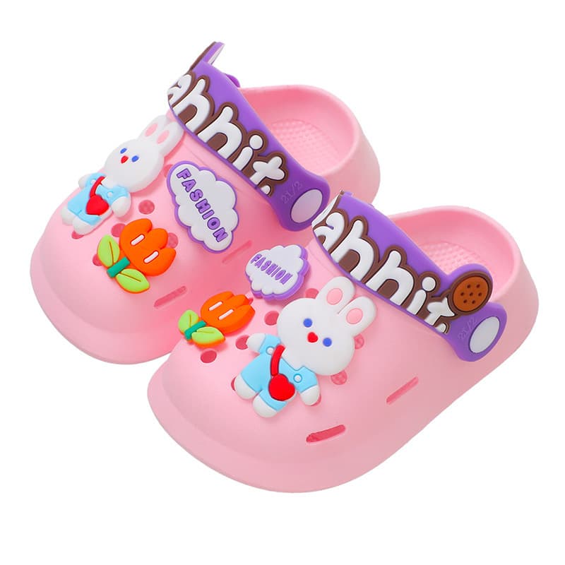 Children's cartoon non-slip Crocs-style slippers for boys for early age, Collection Year 2025, 2-6 years 5