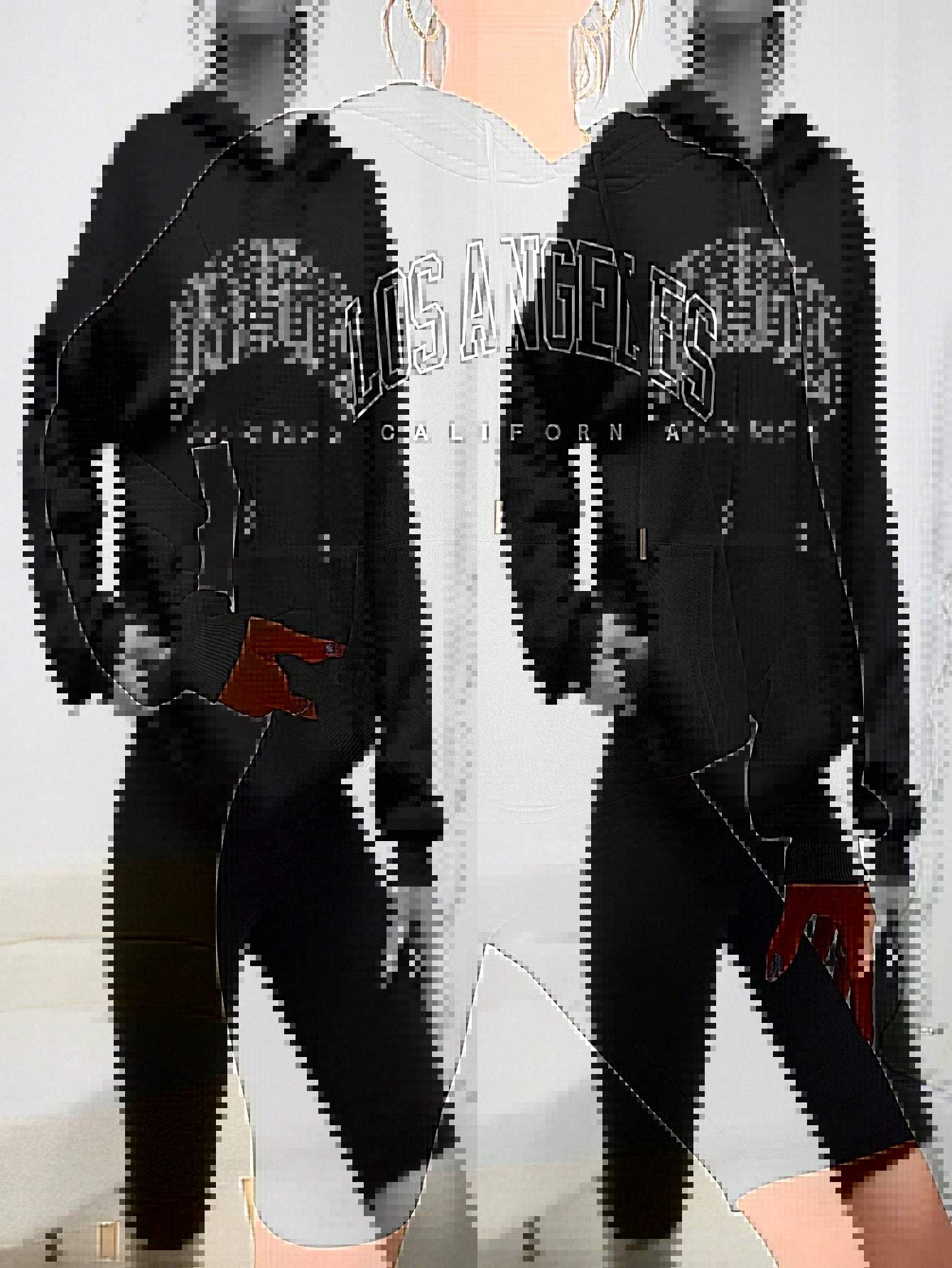 Design sports autumn sweatshirt hip-hop style, USA, style