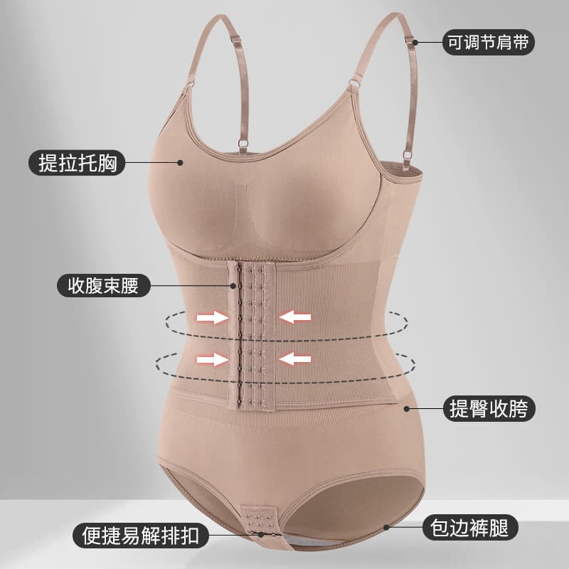 Corrective bodysuit, waist belt, trousers, underwear for hips shape correction, elastic postpartum bandage full-body, lifting effect 4