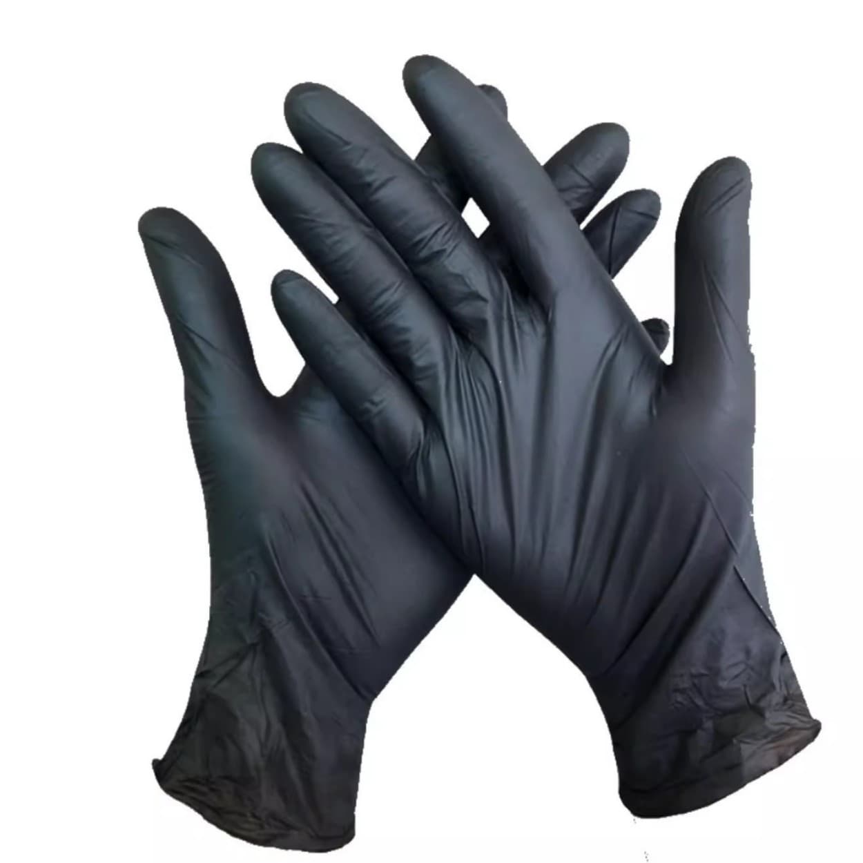 Disposable Black Nitrile Gloves - Thickened Work Gloves 5