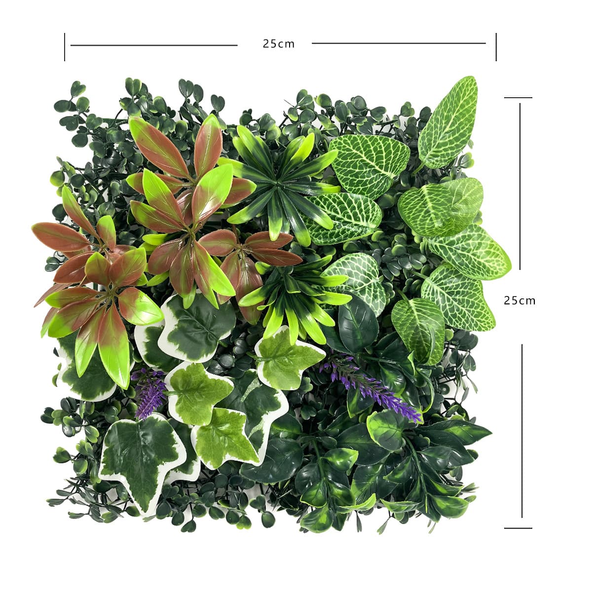 Cross-border hot selling simulated plant wall plant background wall green plant wall artificial turf decoration landscaping background fern 3