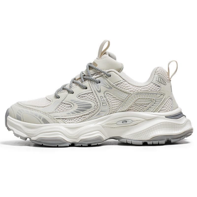 Sports shoes spring men's shoes new breathable mesh shoes men's trendy versatile thick-soled height-increasing shoes casual dad shoes 5