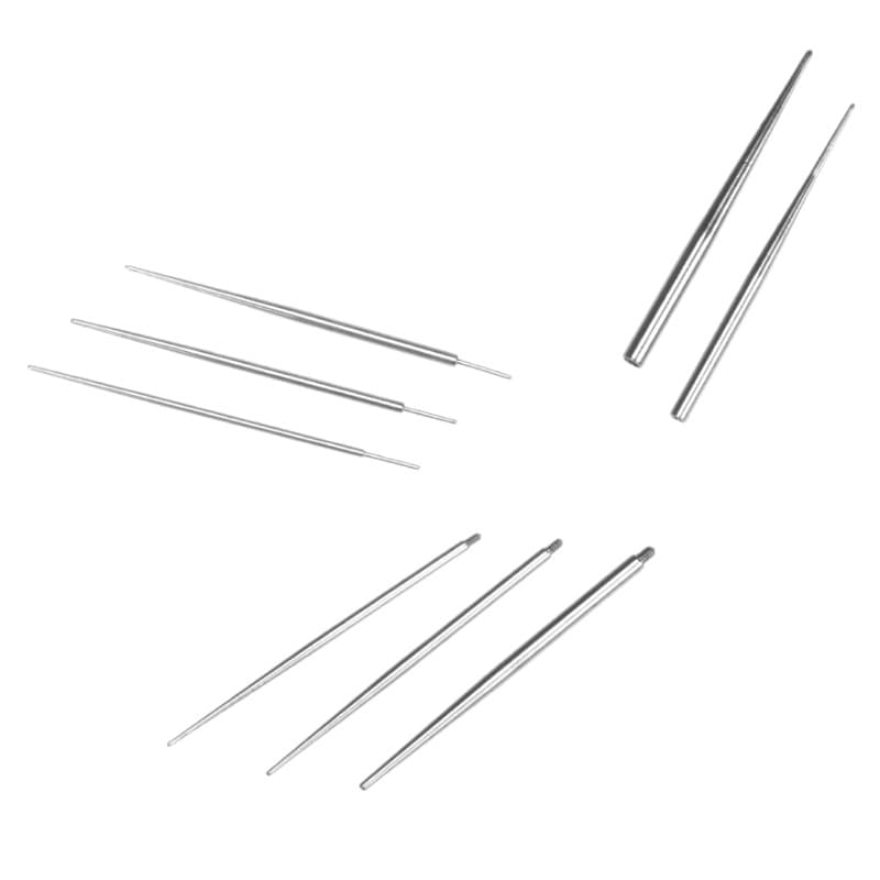 Stainless steel guide needle inner and outer thread pin perforation guide rod earrings lip nail tongue nail traction needle auxiliary tool 5