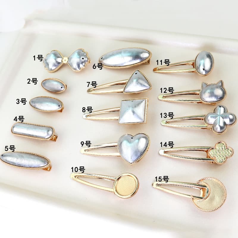 Hairgrip, bag accessory, hairpins, Chinese style, with embroidery, DIY 2