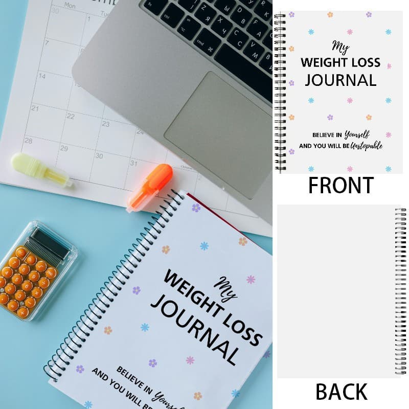Spot labelable Weight Loss Journal Weight Loss Journal Planner Notebook 4