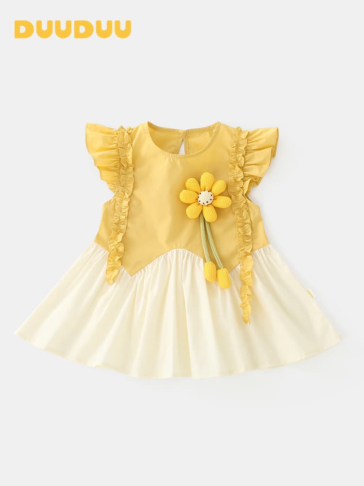 DUUDUU Thin children's girl's skirt, summer dress, western style, tutu skirt 1