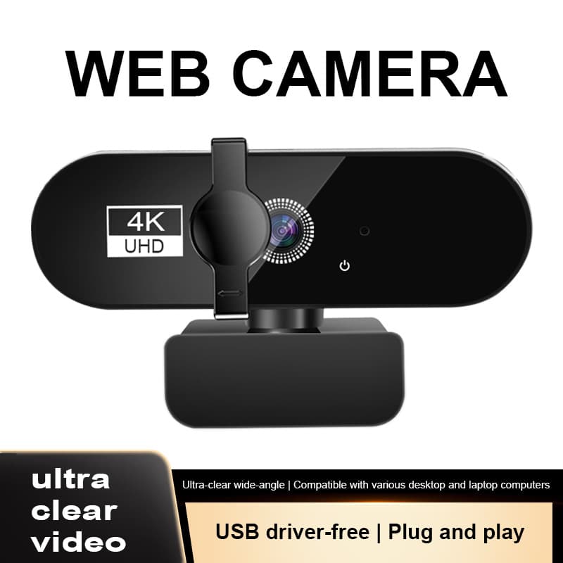 Webcam2k/4K computer camera HD drive network live video chat with wheat network camera 1